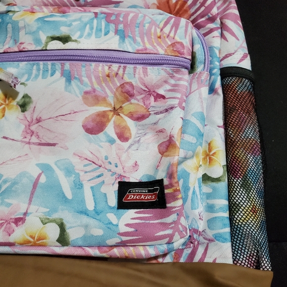 Backpad Dickie's Varsity Floral print Unisex New - Picture 4 of 5